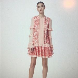 Three Floor Garden Party Dress